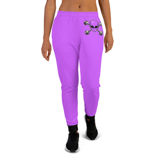 Women's Purple Alien Gym Joggers