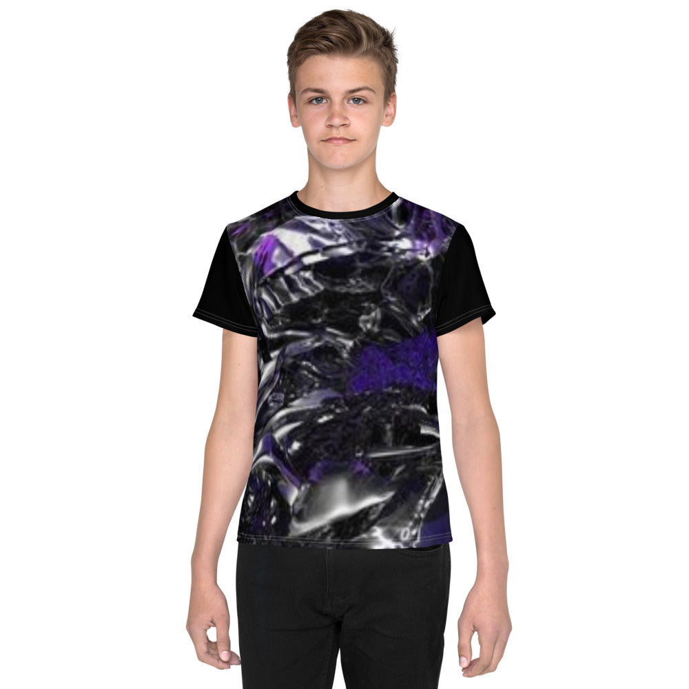 Play Time Purple & Black T-shirt