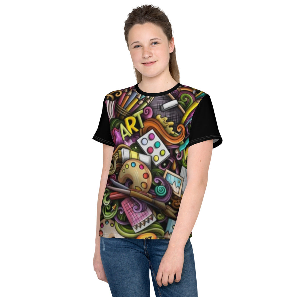 Art Is Life Girls T-Shirt