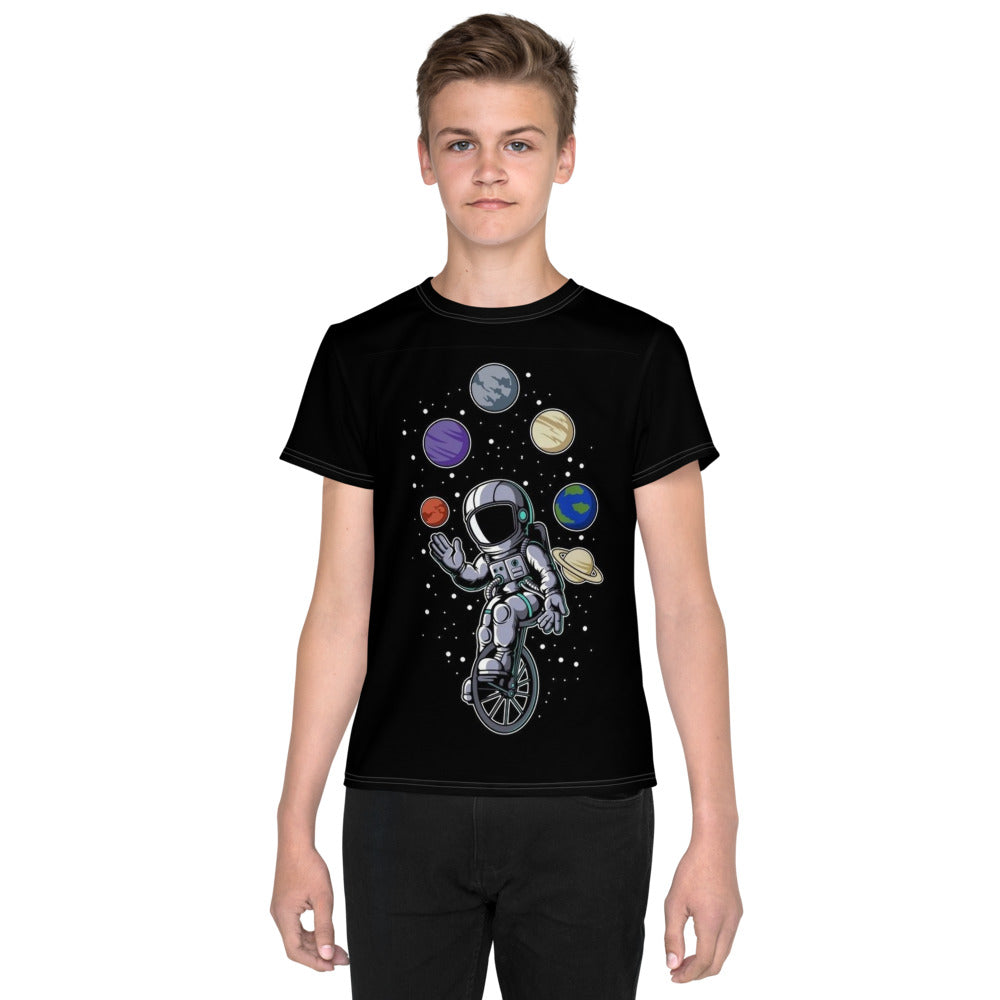 Astronaut Status Bike Life Boys T-shirt