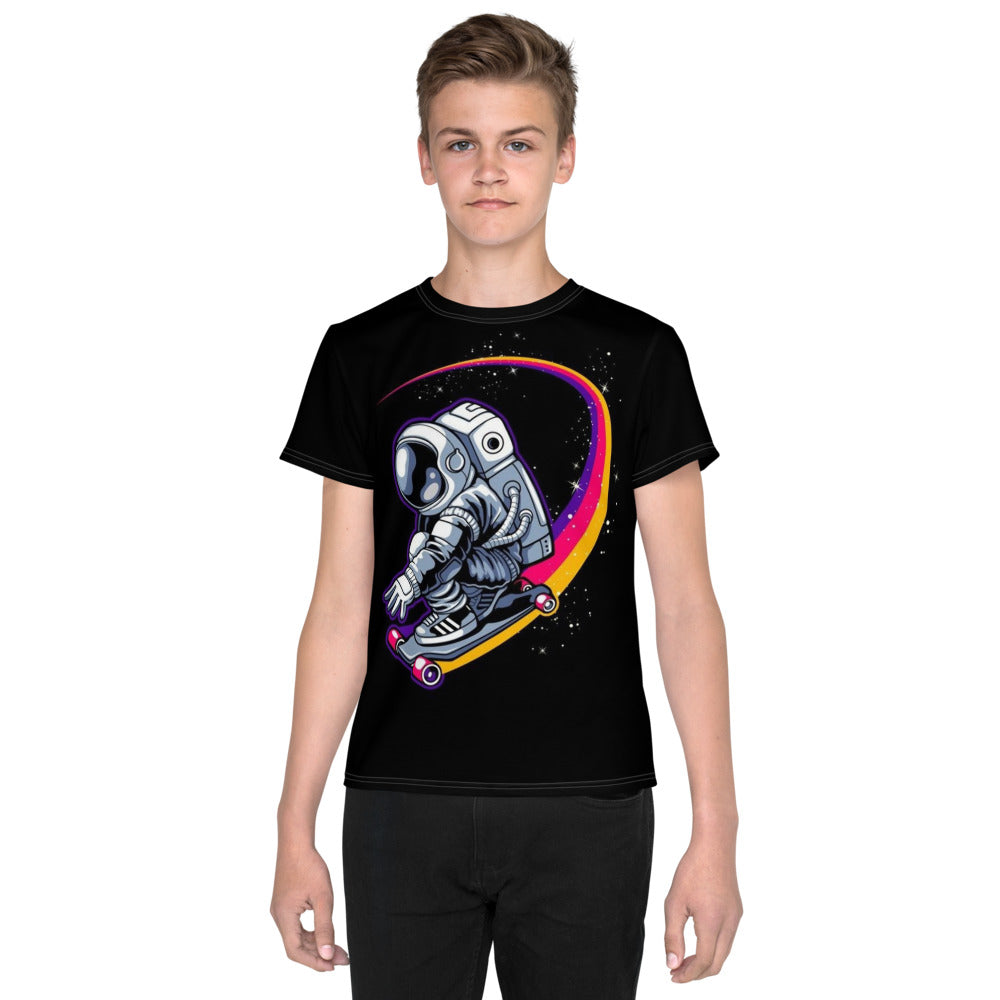 Astronaut Status Skater Boy Boys T-shirt