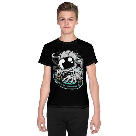 Astronaut Status Party Time Boys T-shirt