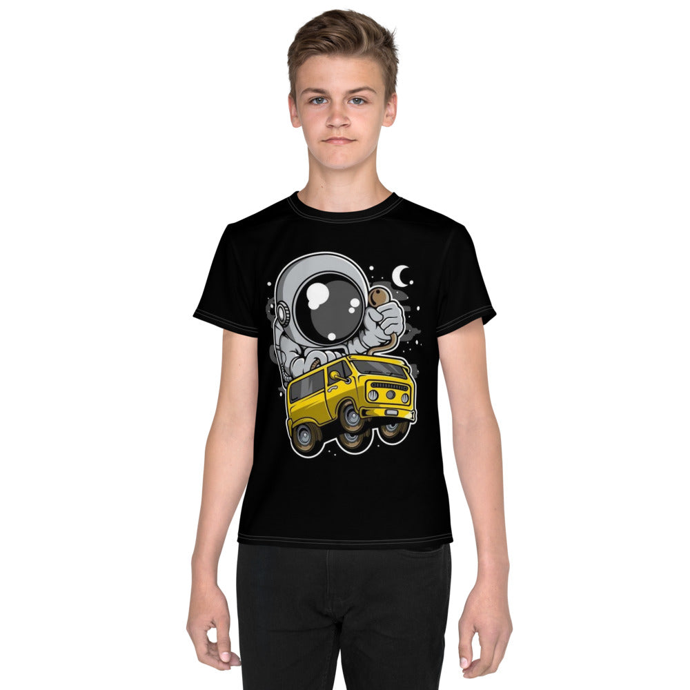 Astronaut Status Racer Boys T-shirt