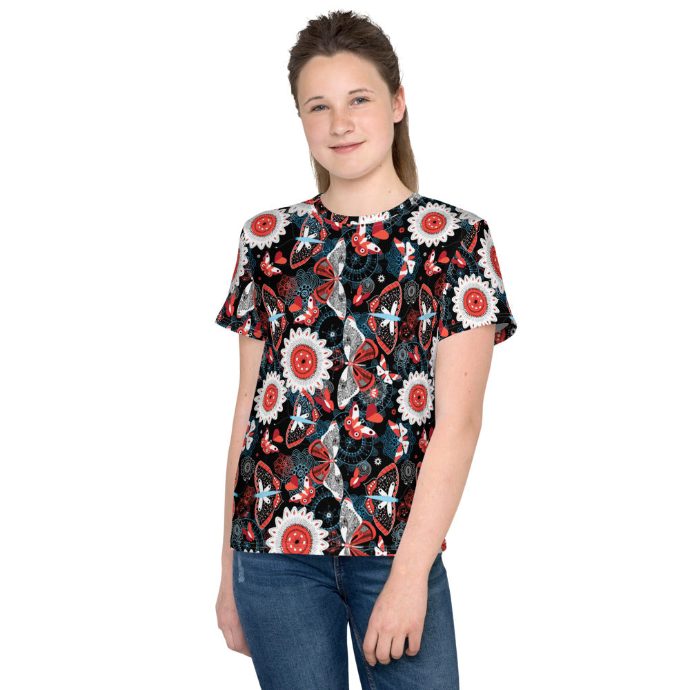 Cute Butterfly Kids T-shirt