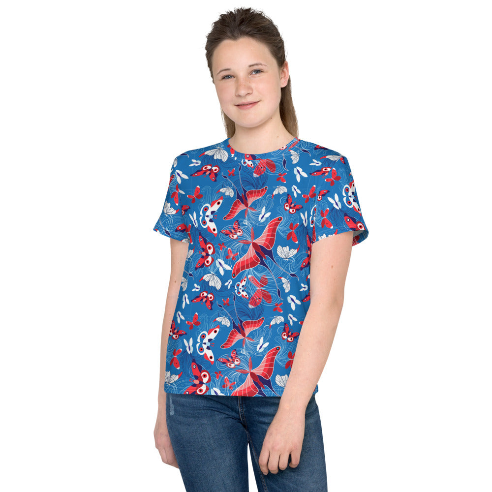 Cute Butterfly Kids T-shirt