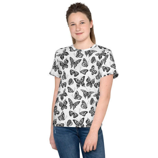 Cute Butterfly Kids T-shirt