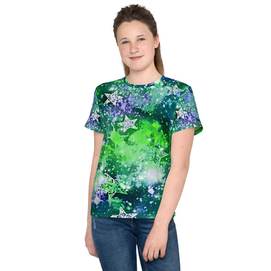 Her Starry Nights Kids T-shirt