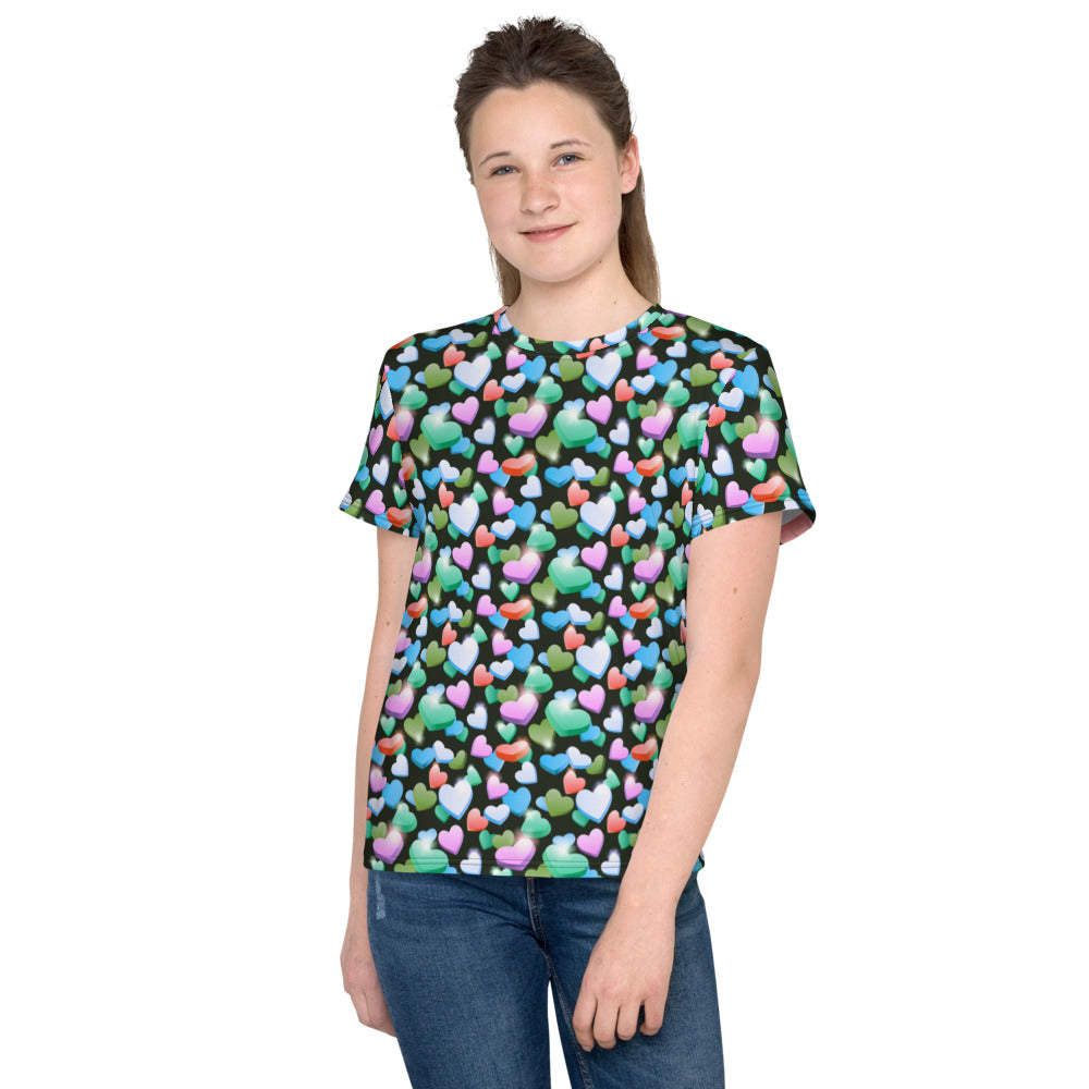 Candy Hearts Kid's T-shirt