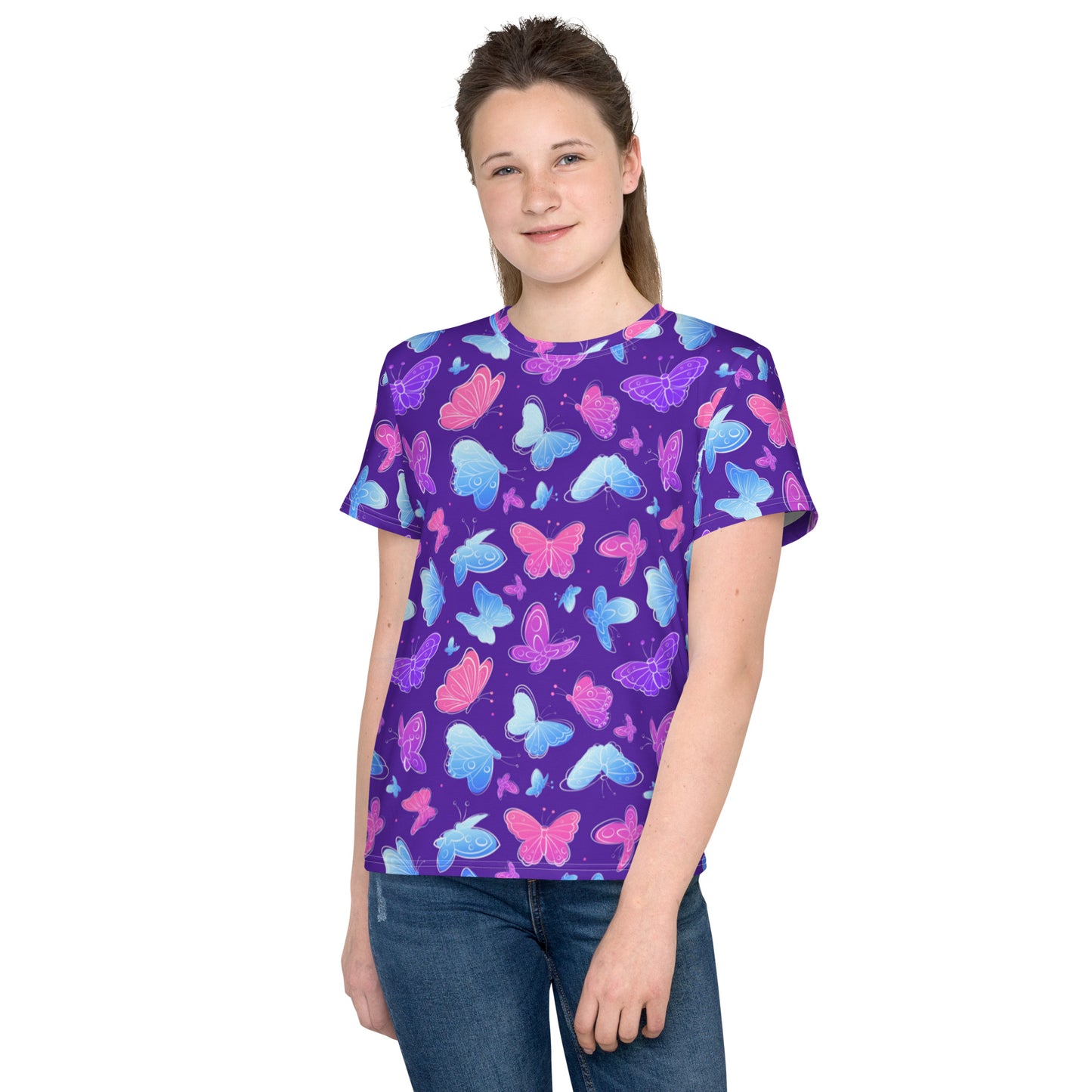 Kids Colorful Butterflies t-shirt