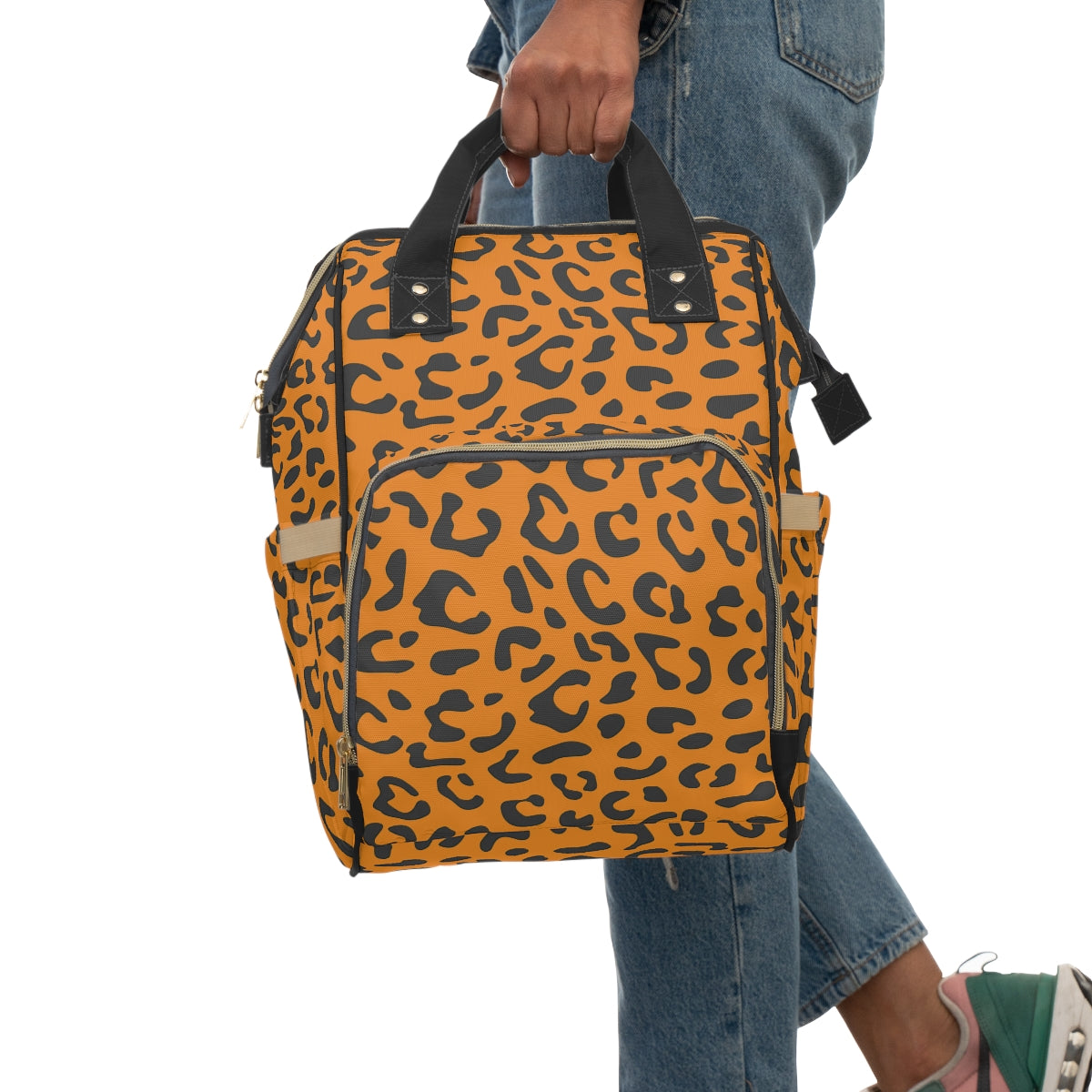 Bellafontes Animal Print Multifunctional Backpack