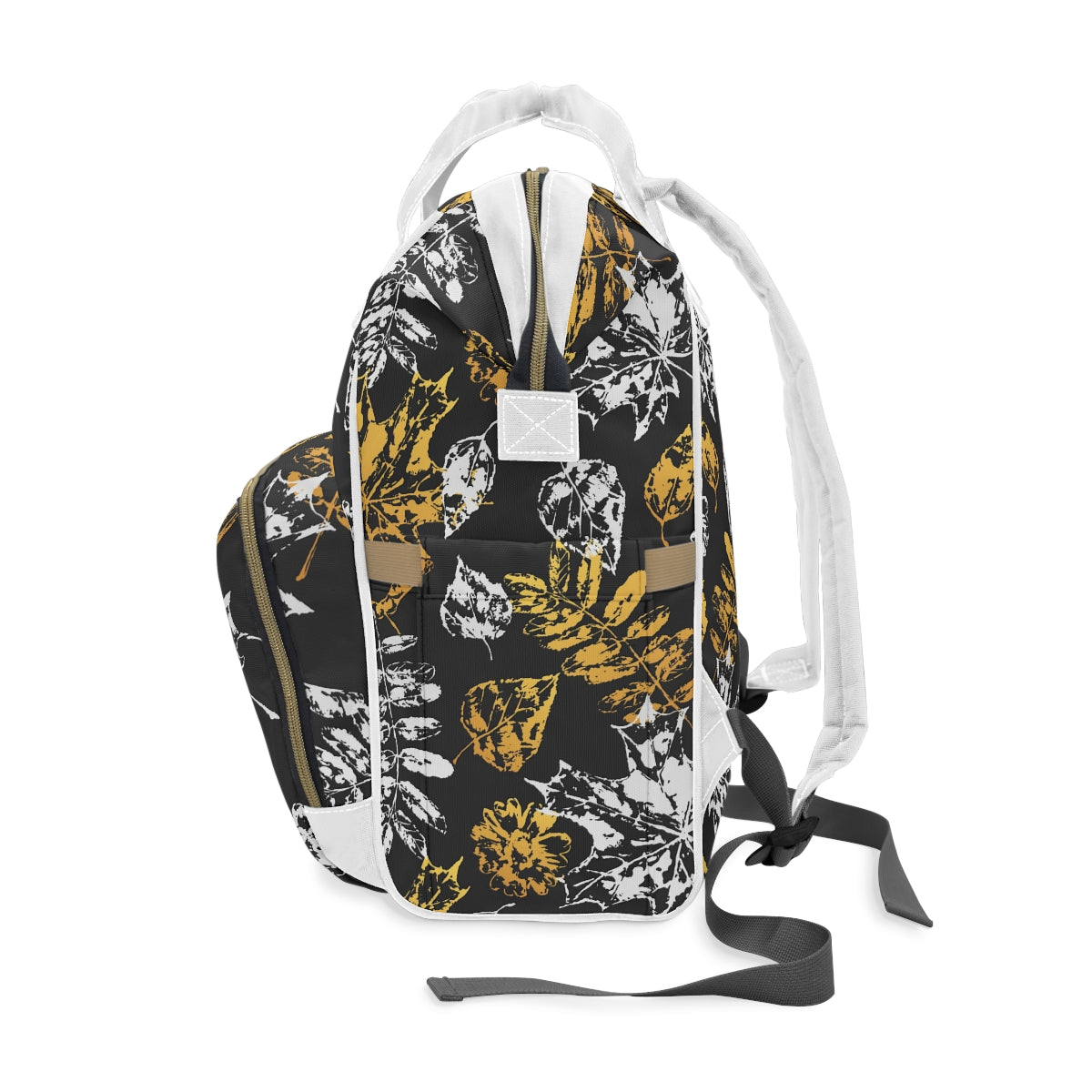 Colorful Autumn Leaves Multifunctional Backpack