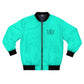 Krown Me King Teal Men's Bomber Jacket