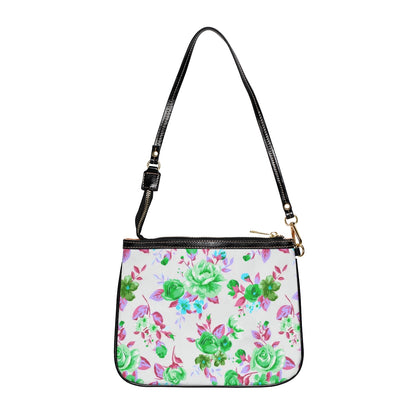 Vintage Tropical Flowers Small Shoulder Bag