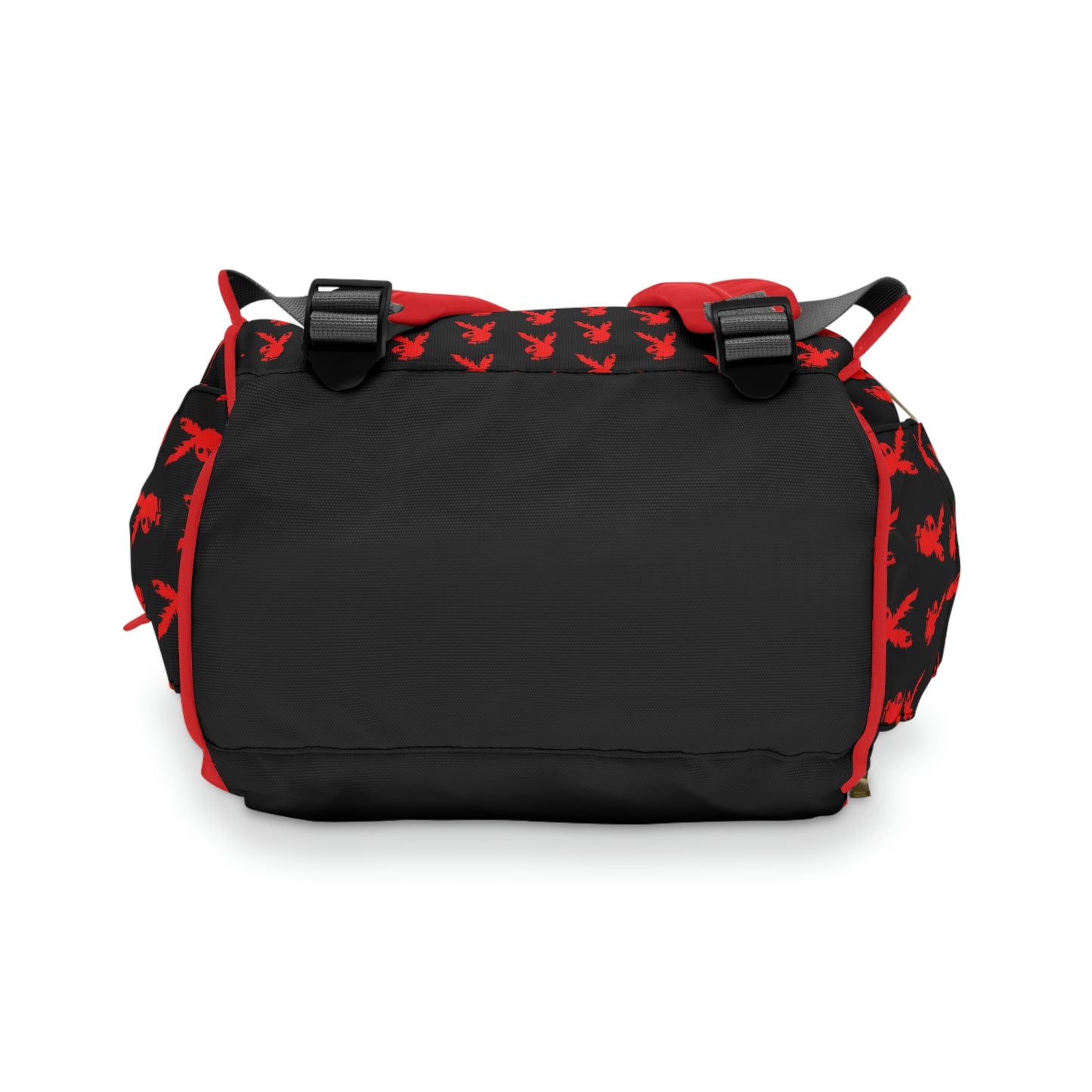 Play Boy Black & Red Multifunctional Backpack