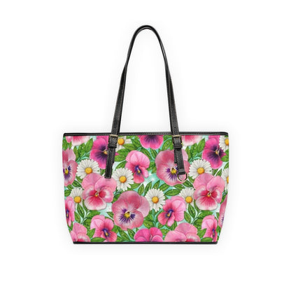 Cris'Sai's Pretty Little Flowers PU Leather Shoulder Bag