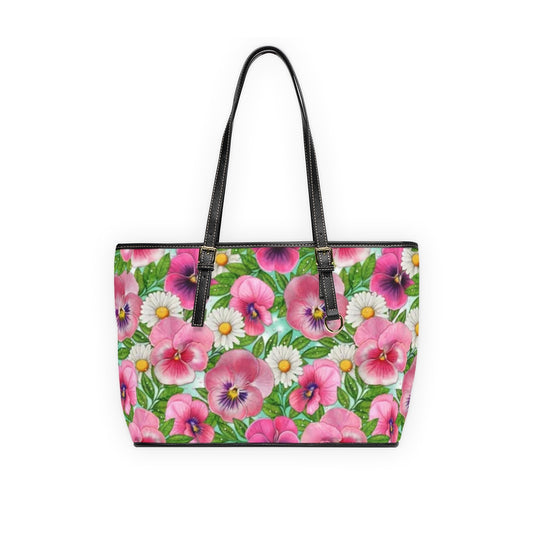 Cris'Sai's Pretty Little Flowers PU Leather Shoulder Bag