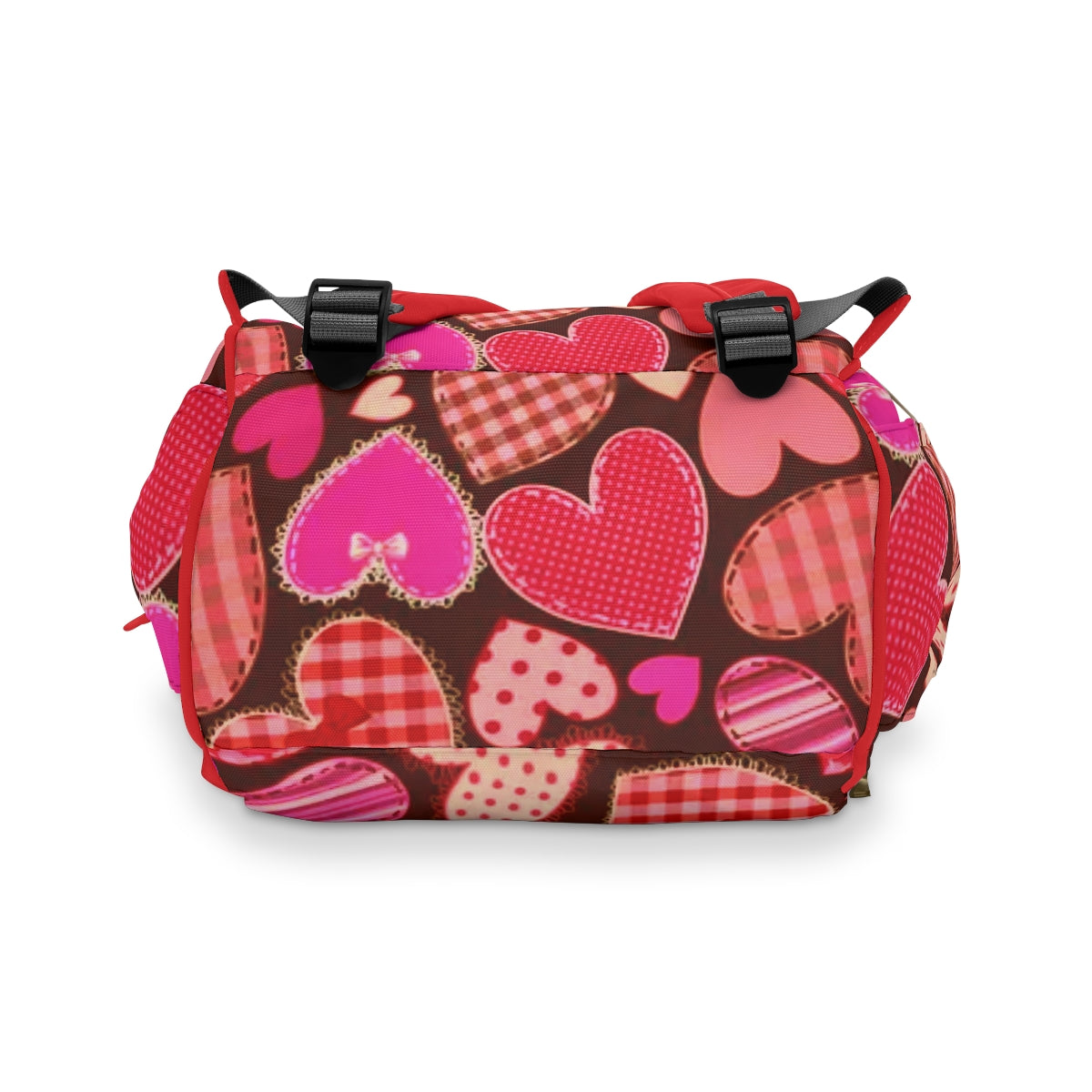 Cute Red Hearts Multifunctional Backpack