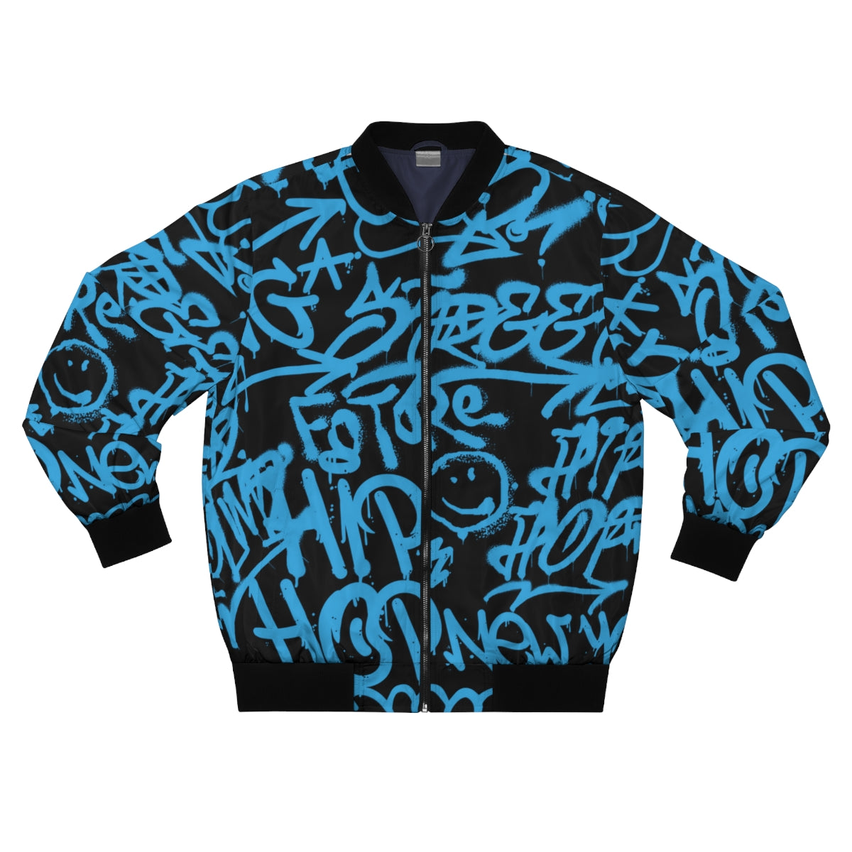 Graffiti Style Bomber Jacket