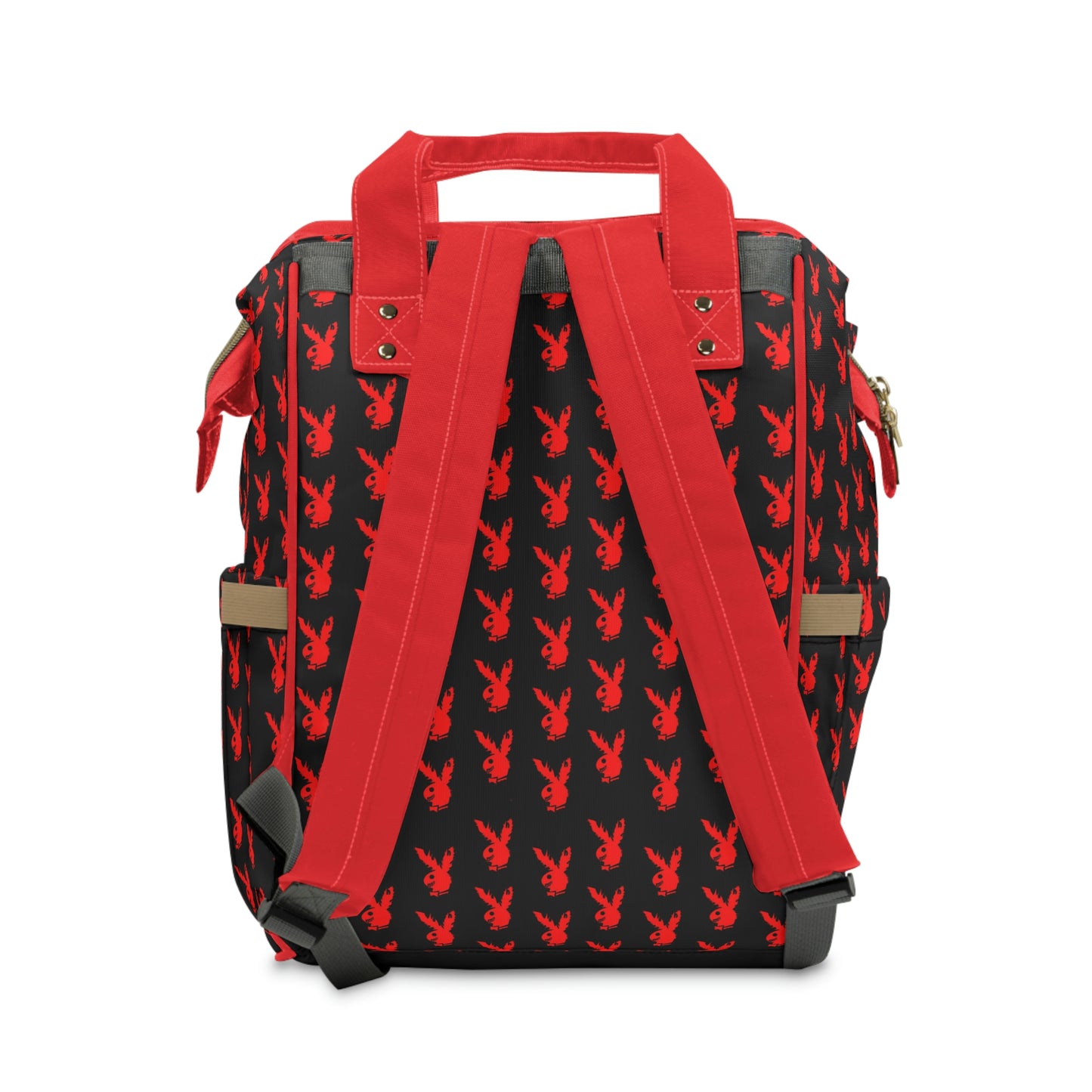 Play Boy Black & Red Multifunctional Backpack