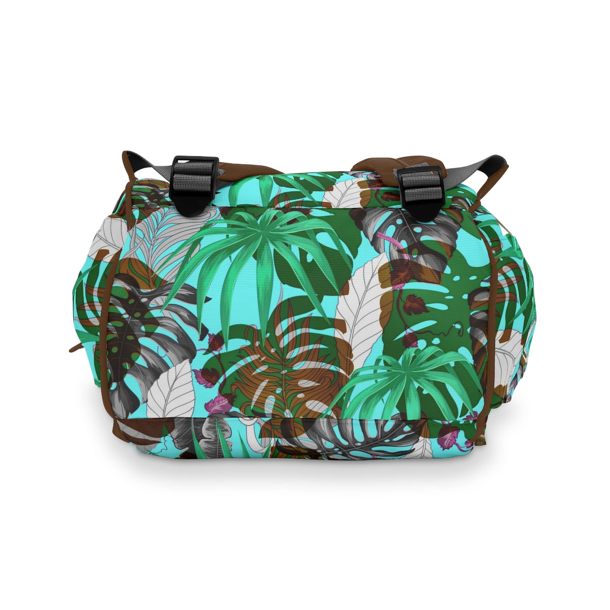 Tropical Leaves Multifunctional Backpack