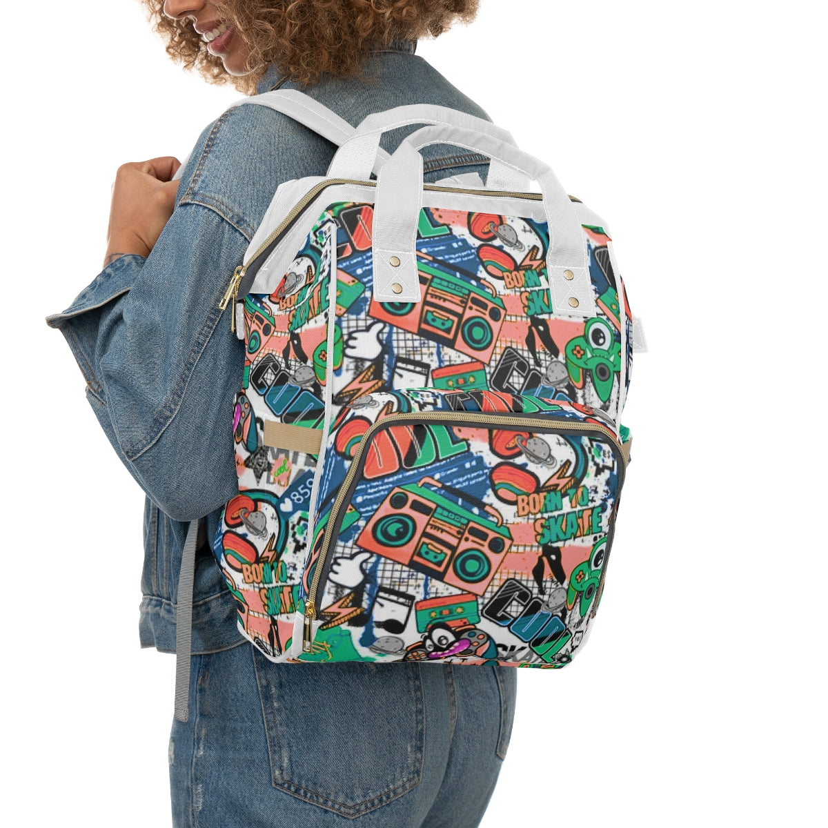 Stylish Cartoon Multifunctional Backpack