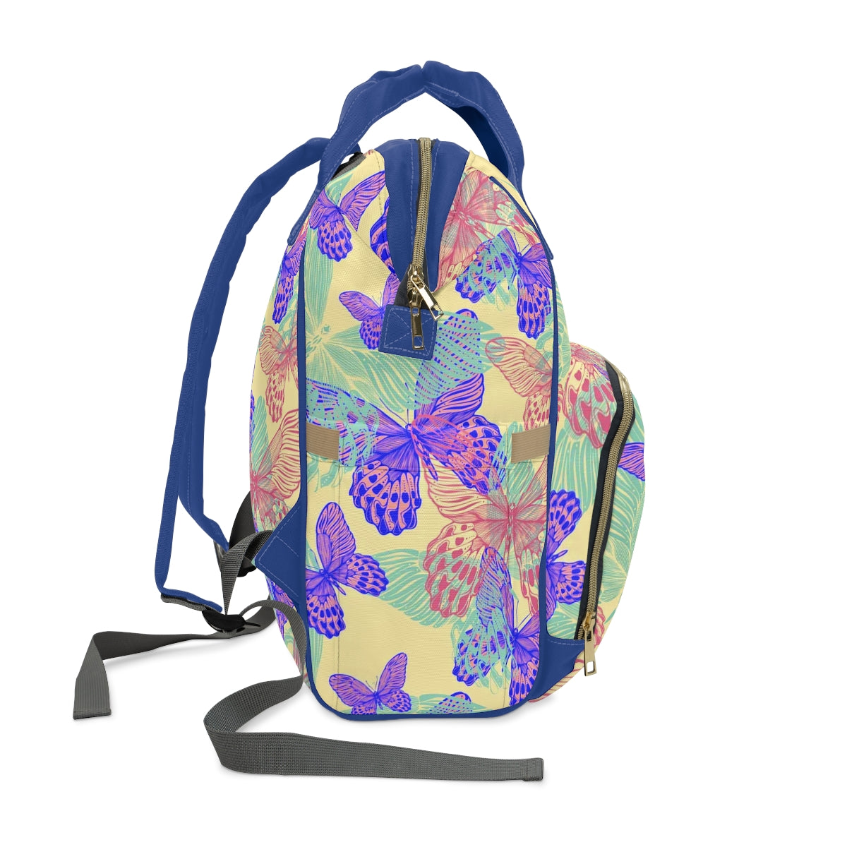 Colorful Butterflies Multifunctional Backpack