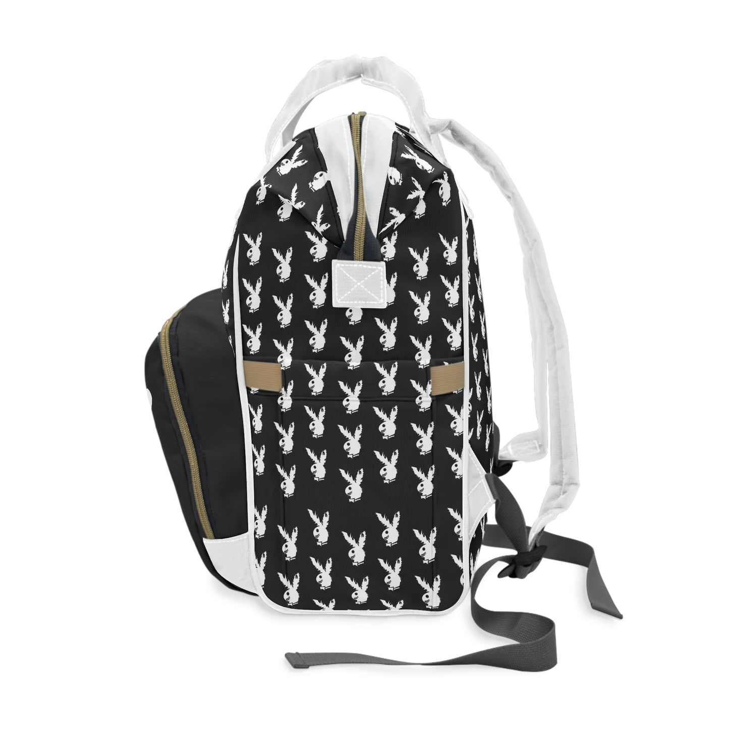 Play Boy Black & White Multifunctional Backpack