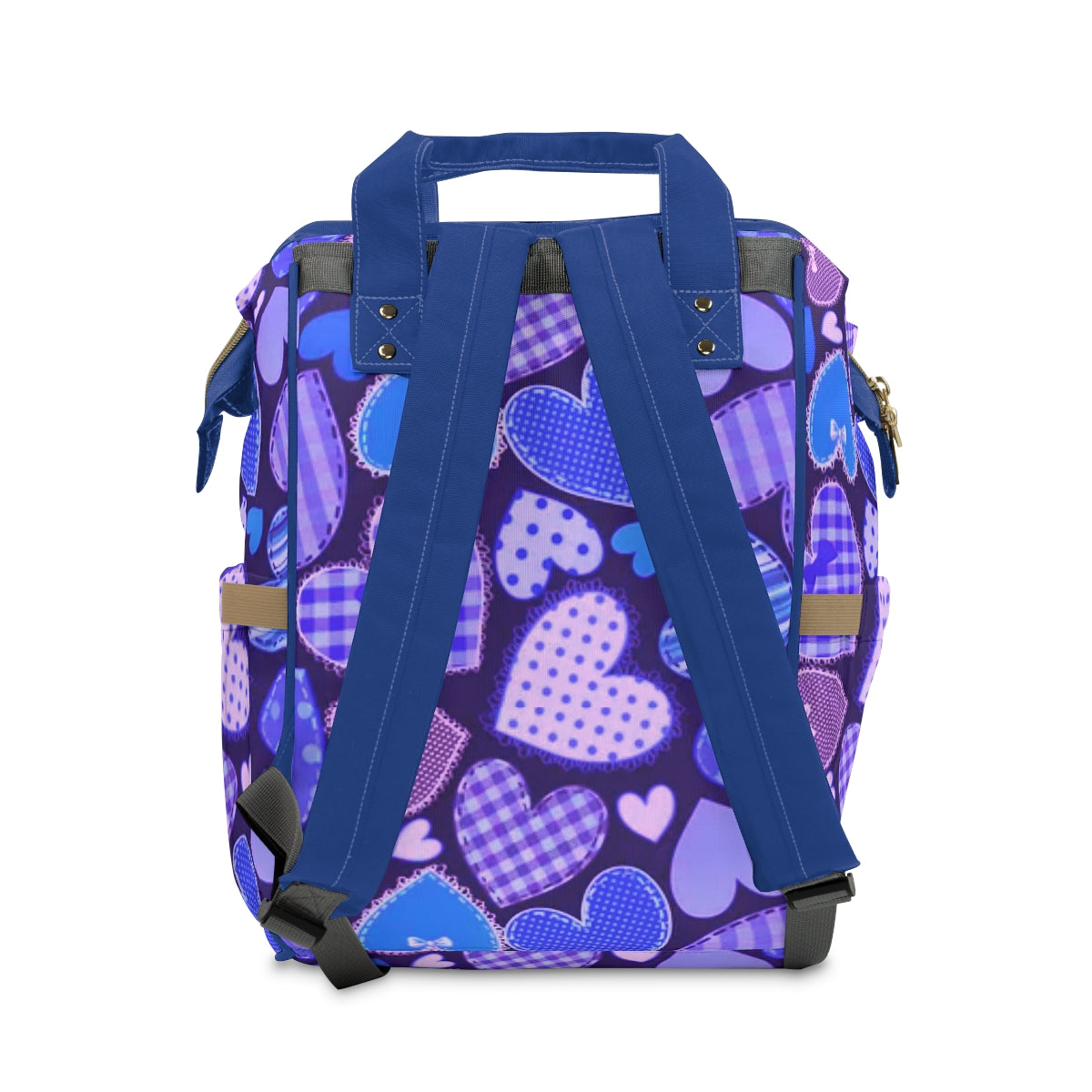 Cute Blue Hearts Multifunctional Backpack