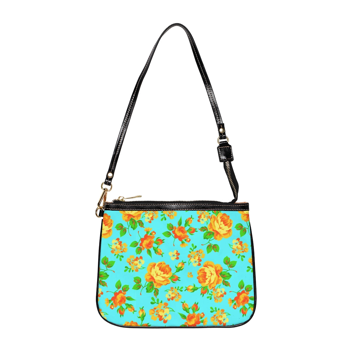 Beautiful Yellow Roses Small Shoulder Bag