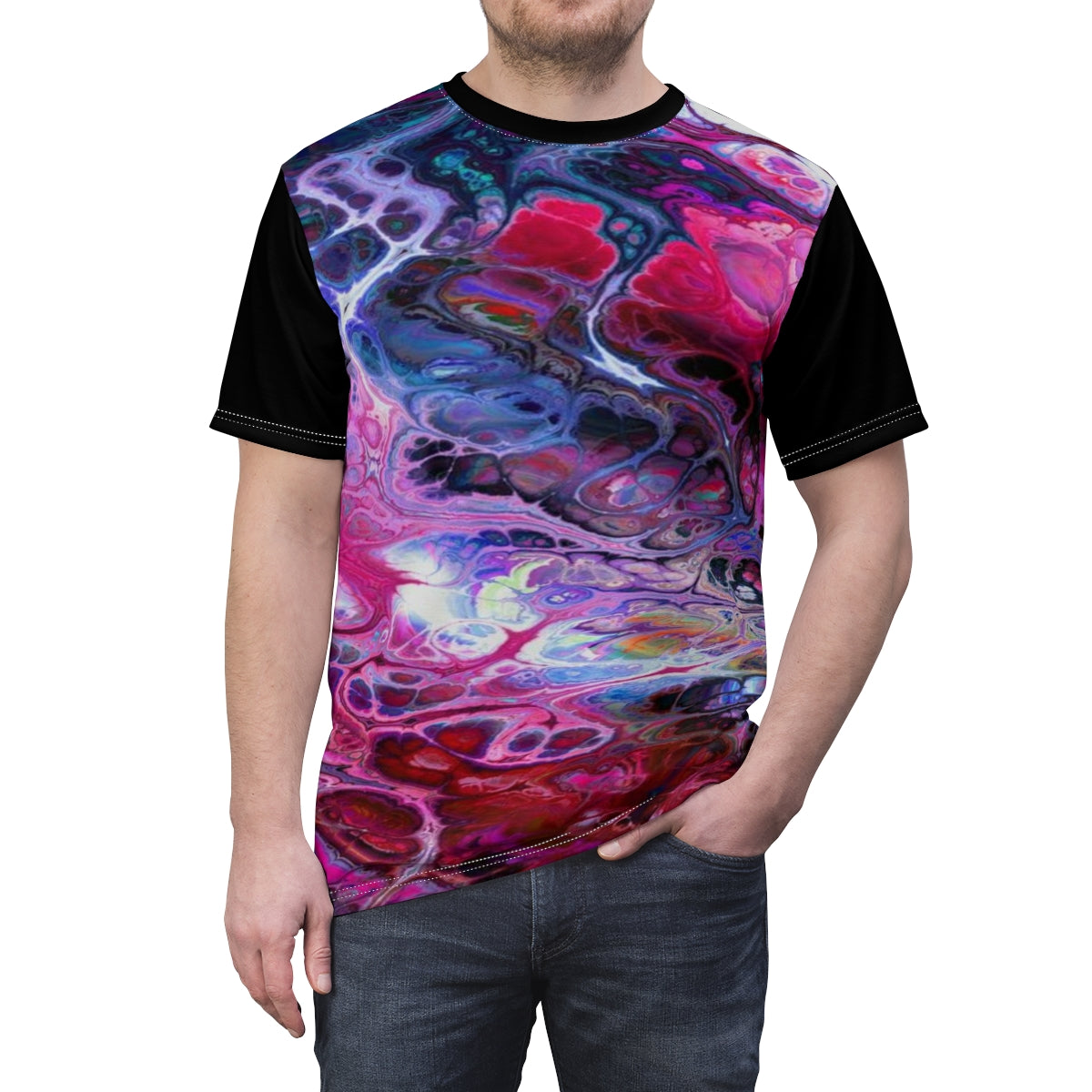 Trippy Cut & Sew Tee