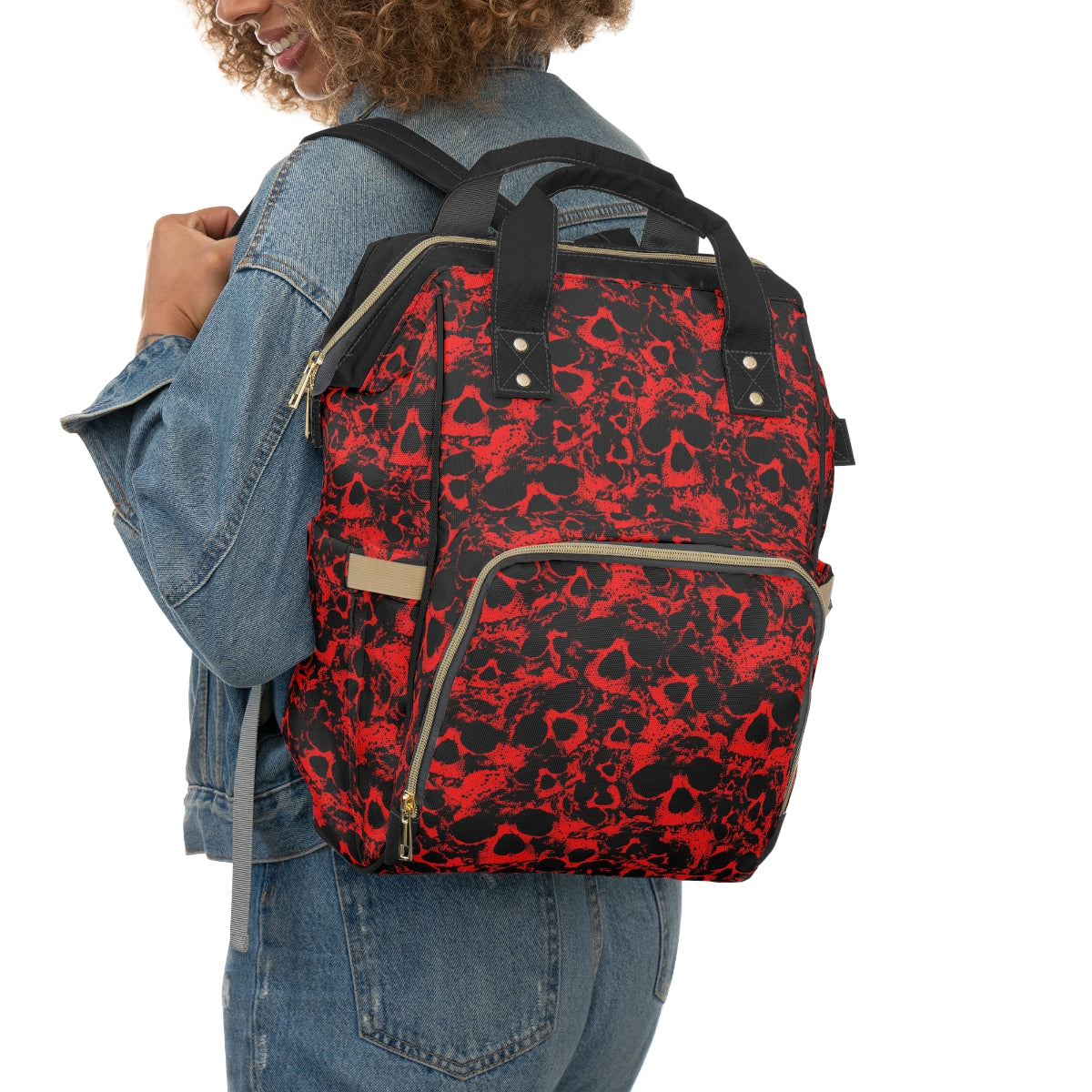 Red Skull Gang Multifunctional Backpack