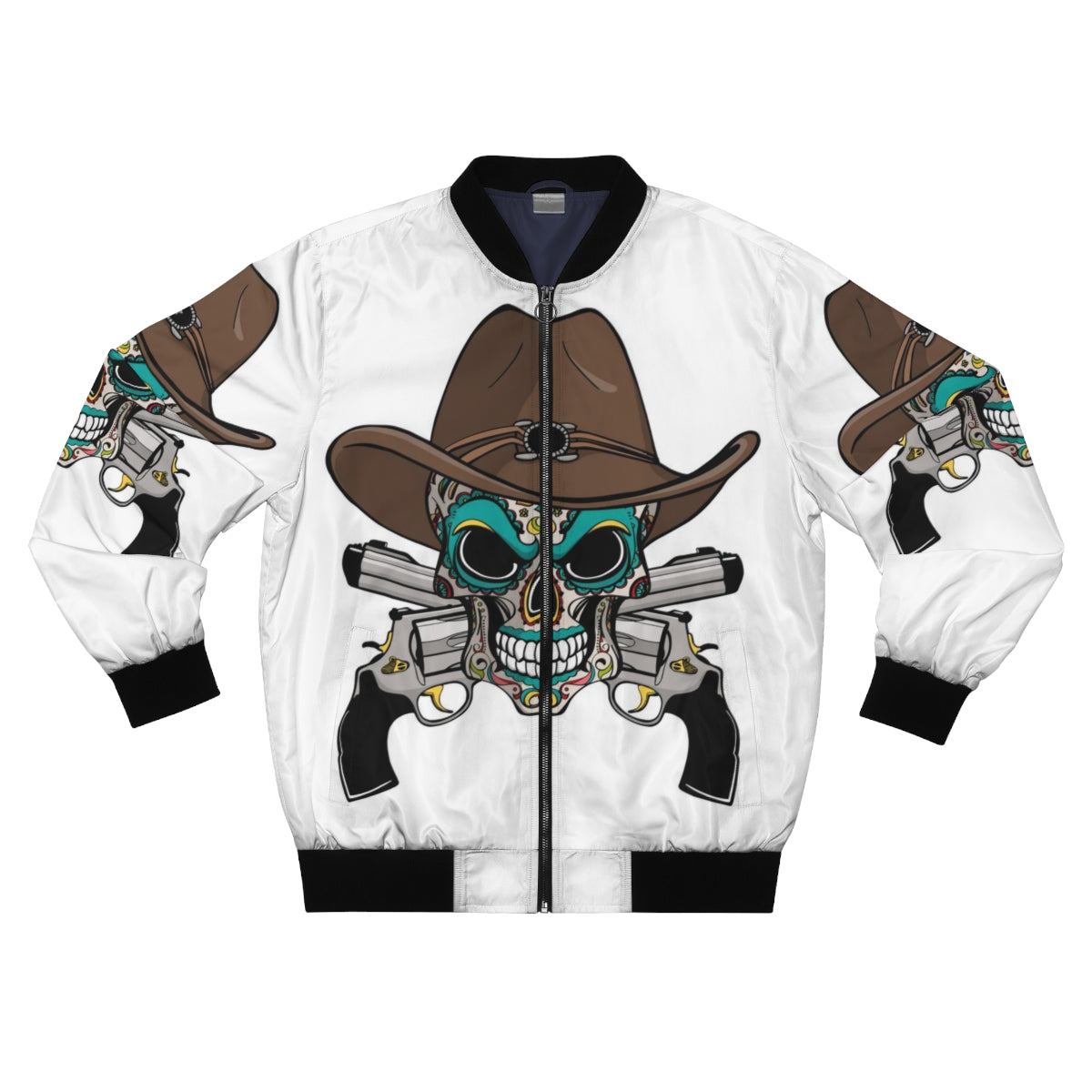 Skull Gang Outlaw Bomber Jacket