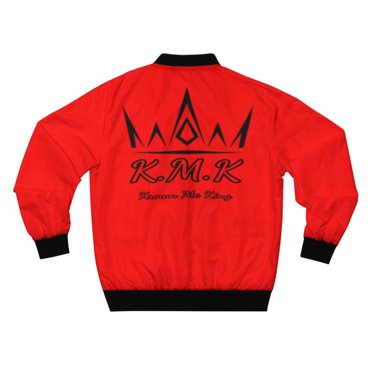 Krown Me King Red Men's Bomber Jacket