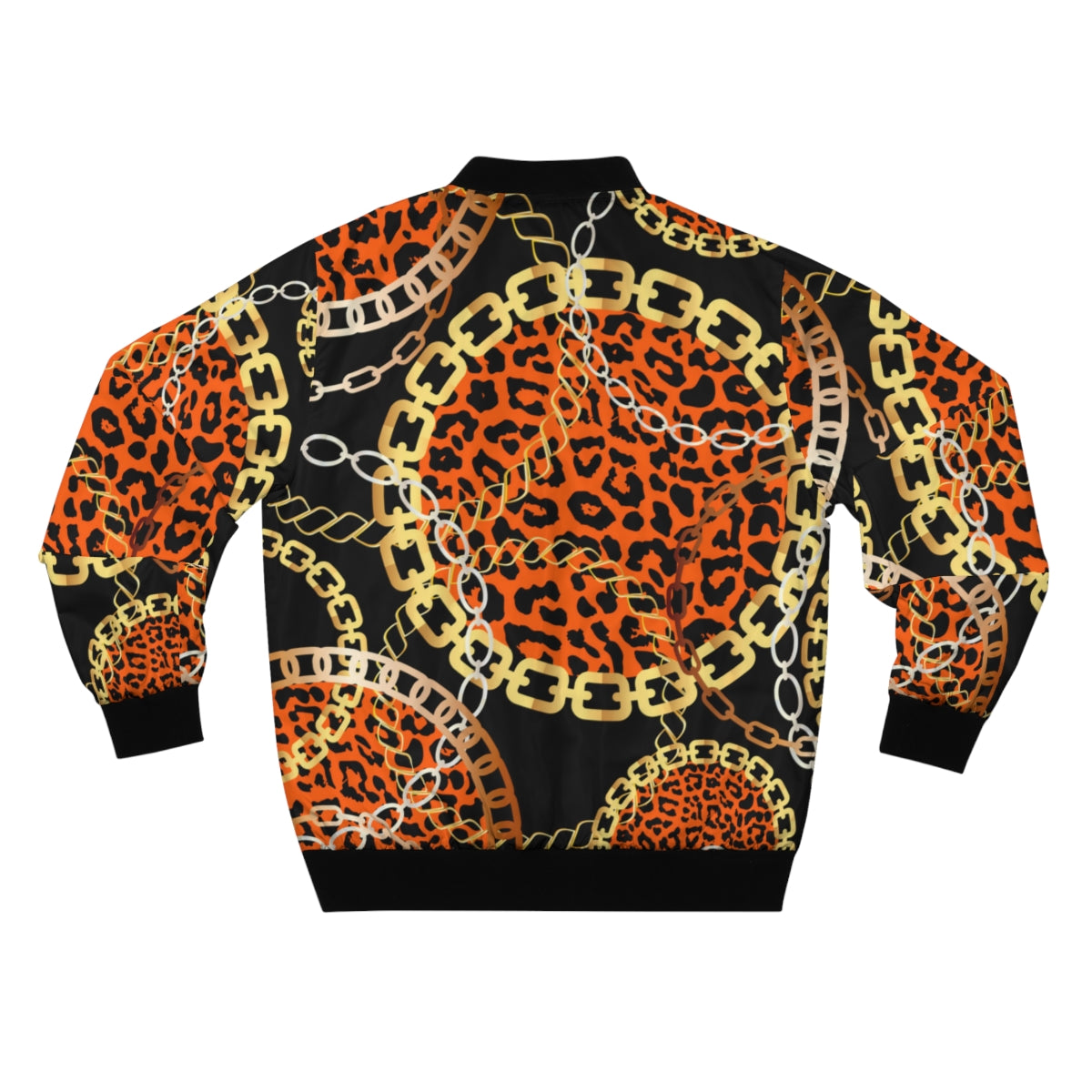 Bellafontes Animal Print Bomber Jacket