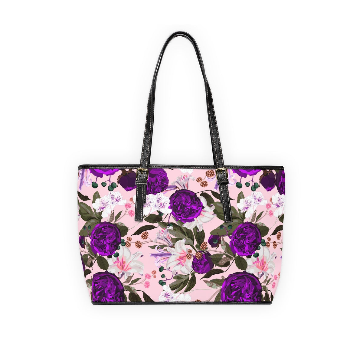 Cris'Sai's Pretty Little Flowers PU Leather Shoulder Bag