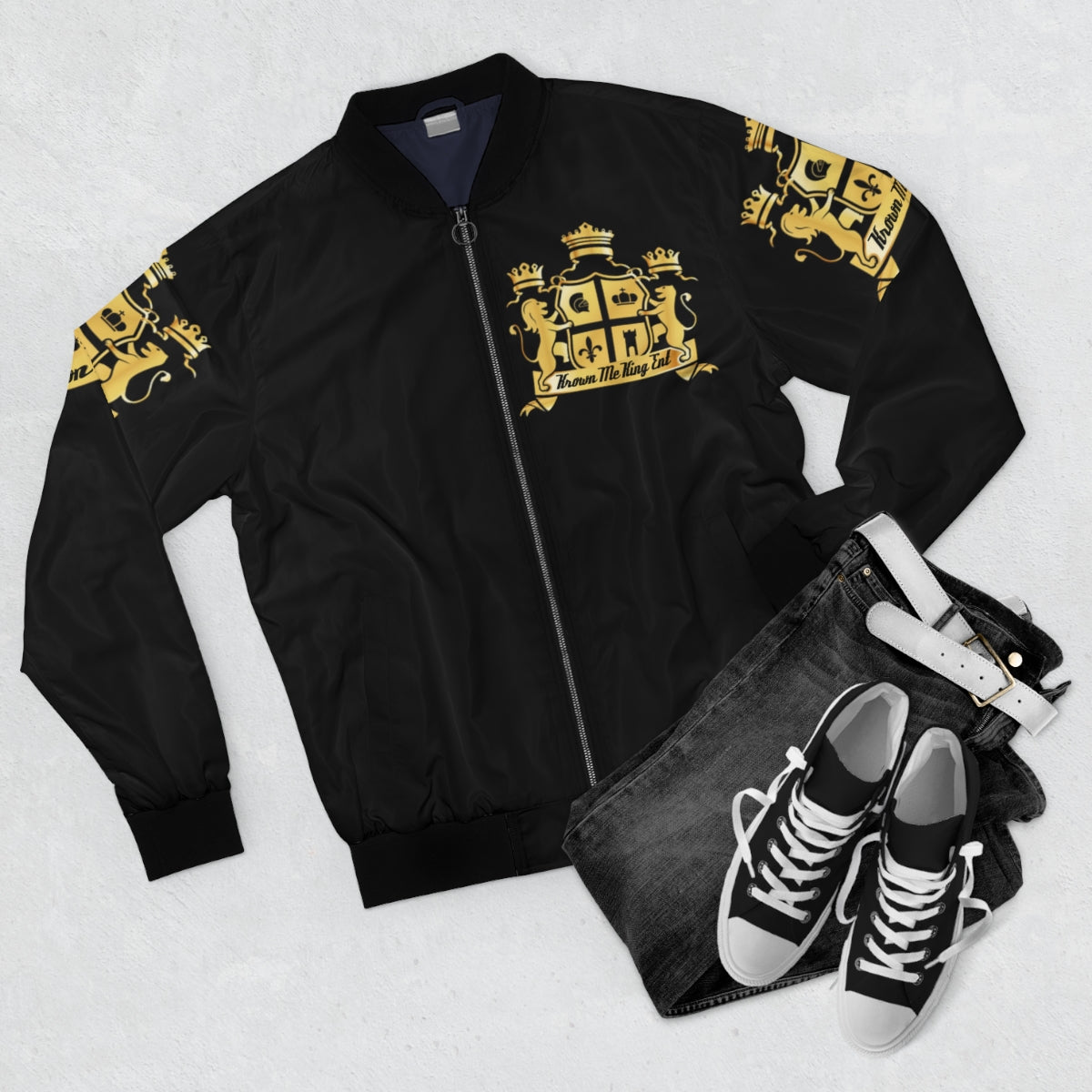 Krown Me King Ent Royalty Bomber Jacket