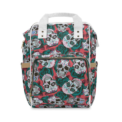 Skulls & Roses Multifunctional Backpack