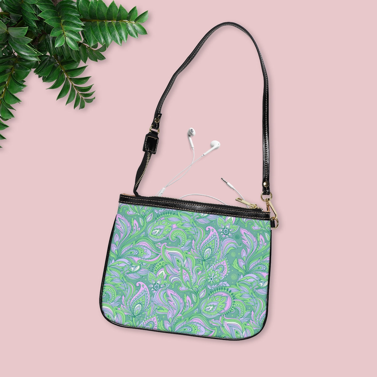 Beautiful Colorful Paisley Small Shoulder Bag