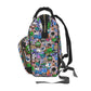 Graffiti Style Multifunctional Backpack