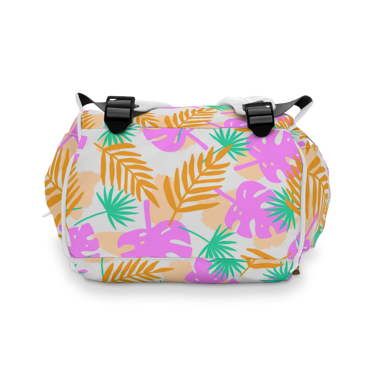 Tropical Leaves Multifunctional Backpack