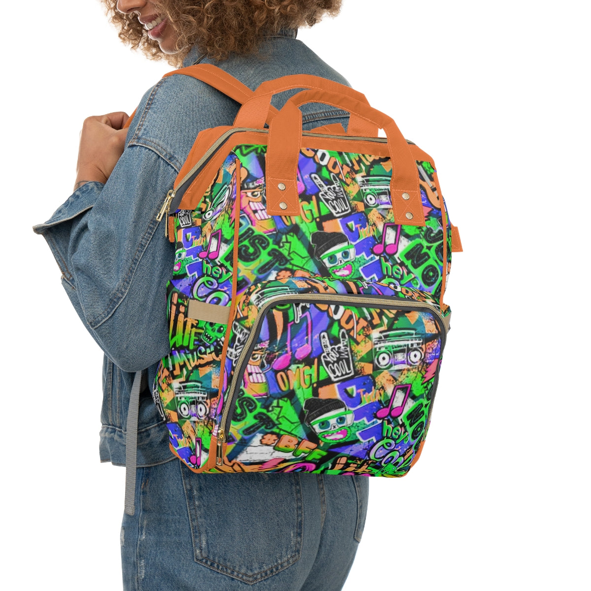 Stylish Cartoon Multifunctional Backpack