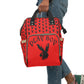 Play Boy Red & Black Multifunctional Backpack