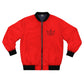 Krown Me King Red Men's Bomber Jacket