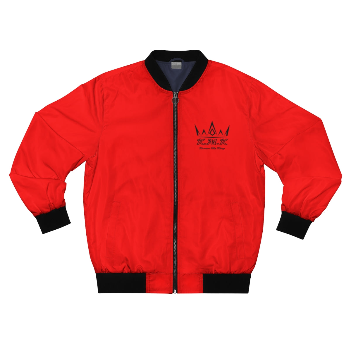 Krown Me King Red Men's Bomber Jacket