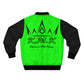 Krown Me King Men's Green & Black Bomber Jacket