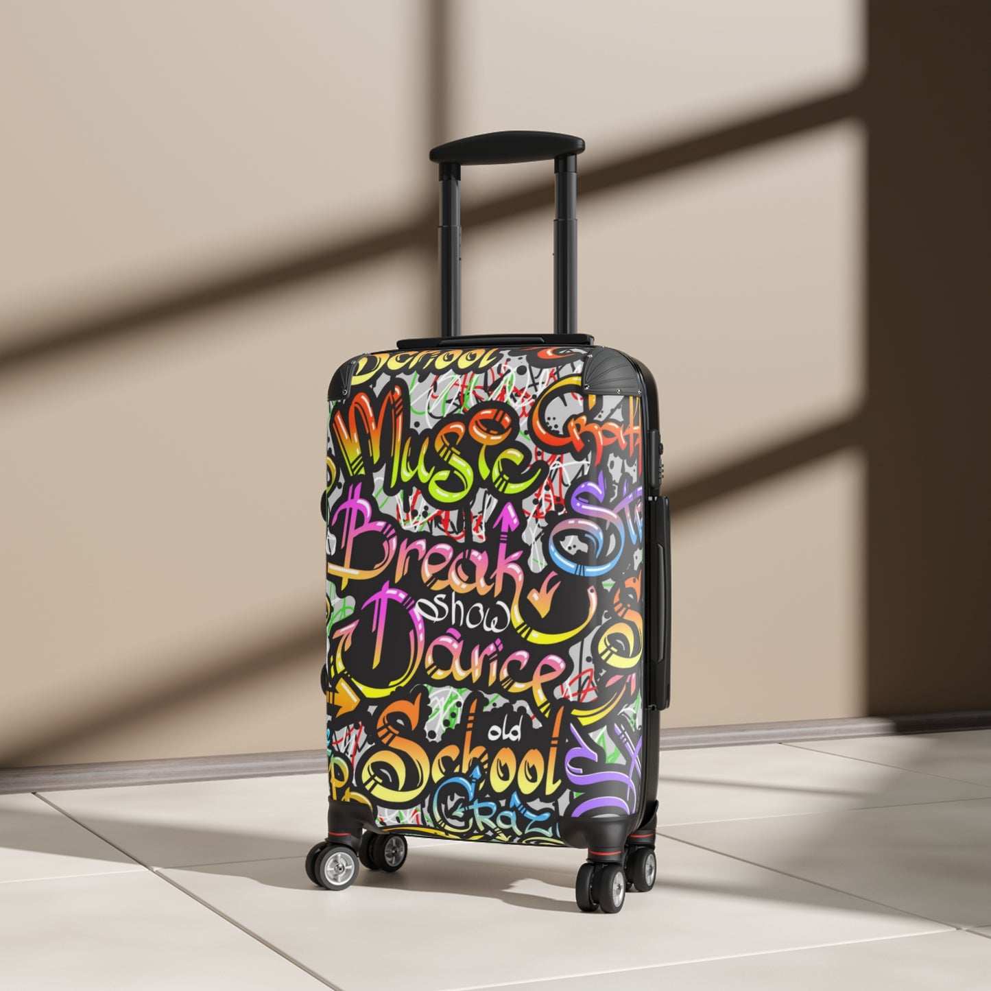 Graffiti Style Cabin Suitcase