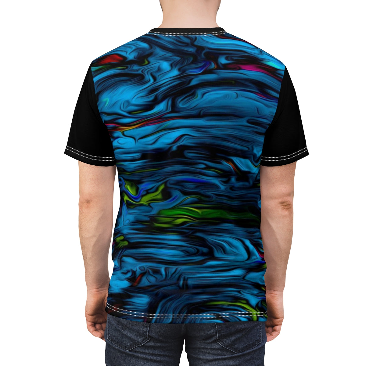 Trippy Cut & Sew Tee