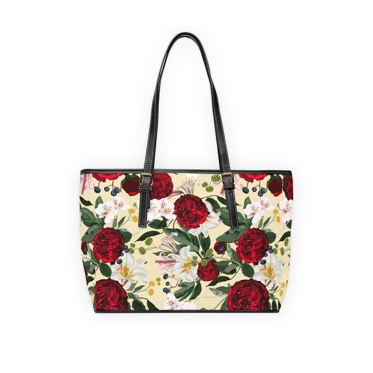 Cris'Sai's Pretty Little Flowers PU Leather Shoulder Bag