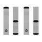 Stoners Only Grey & Purple Smoking Bear Crew Socks