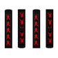Play Boy Black & Red Crew Socks